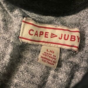 Cape Juby men’s long sleeve black and gray